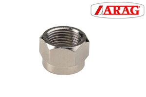 Spare Brass Locking Nut 3/8", nozzle body accessories for agricultural sprayers