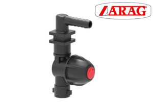 Nozzle Holder w/Anti-Drip, Quick Coupling & Single Hose Tail, dry boom nozzle bodies for agricultural sprayers