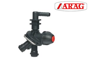 Nozzle Holder Tri-Jet w/Quick Coupling & Single Hose Tail, dry boom nozzle bodies for agricultural sprayers