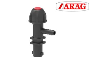 Nozzle Holder w/Upper Anti-Drip, Quick Coupling & Single Hose Tail, dry boom nozzle bodies for agricultural sprayers