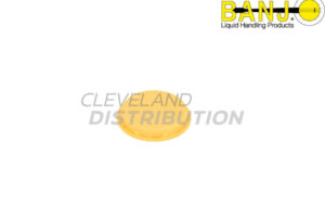 2" Female NPT Cap - Yellow, banjo ibc tank accessories for agricultural sprayers