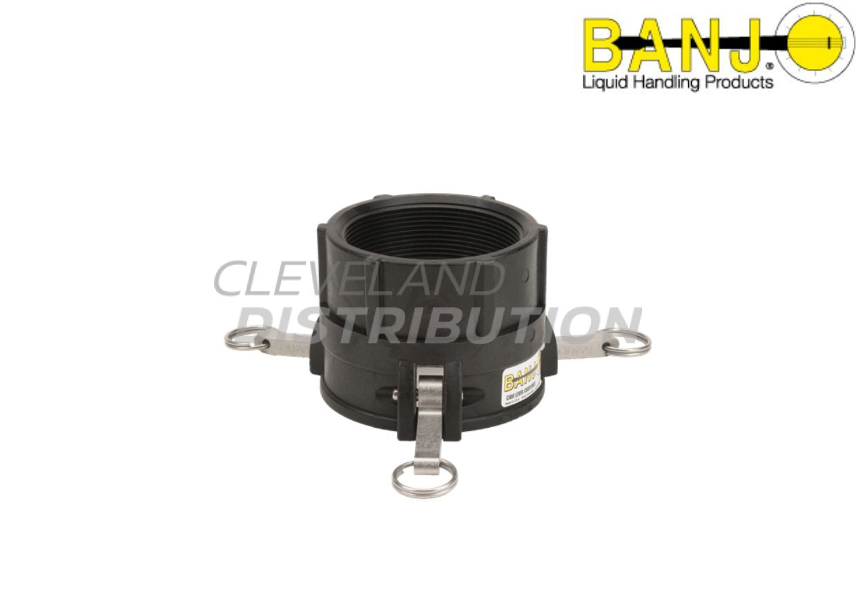 4" Aluminum Camlock Coupler – DD Style, Female X Female, Spool Type, DD400AL