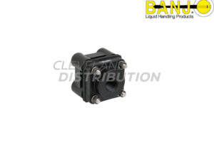 ¾" X 1" Threaded Bolted Poly Flange With EPDM Gasket, banjo ibc tank accessories for agricultural sprayers
