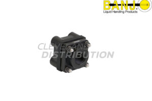 1" X 1" Threaded Bolted Tank Flange With EPDM Gasket, banjo ibc tank accessories for agricultural sprayers