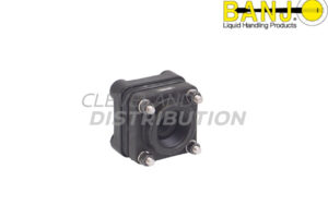 1½" X 2" Threaded Bolted Tank Flange With EPDM Gasket, banjo ibc tank accessories for agricultural sprayers