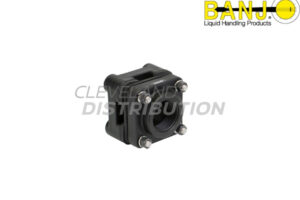 1½" X 2" Threaded Bolted Poly Flange With EPDM Gasket, banjo ibc tank accessories for agricultural sprayers
