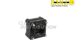 2" X 2" Full Port Threaded Bolted Tank Flange With EPDM Gasket, banjo ibc tank accessories for agricultural sprayers