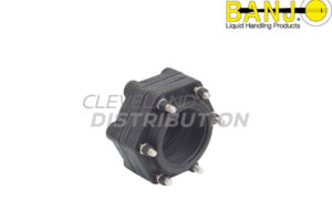 3" X 3" Threaded Bolted Tank Flange With EPDM Gasket, banjo ibc tank accessories for agricultural sprayers