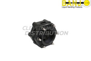 3" X 3" Threaded Bolted Poly Flange With EPDM Gasket, banjo ibc tank accessories for agricultural sprayers