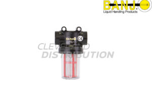 ¾" X ¾" Mini T Strainer With 30 Mesh Screen And Clear Bowl, banjo line strainers / filters for agricultural sprayers