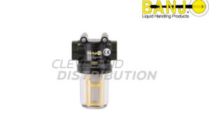 ¾" X ¾" Mini T Strainer With 80 Mesh Screen And Clear Bowl, banjo line strainers / filters for agricultural sprayers