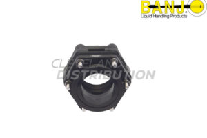3" Flange X 3" Female Thread Bottom Drain Bolted Tank Fitting w/EPDM Gasket, banjo ibc tank accessories for agricultural spra