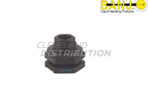 ½" Poly Bulkhead Tank Fitting with EPDM gasket, banjo ibc tank accessories for agricultural sprayers