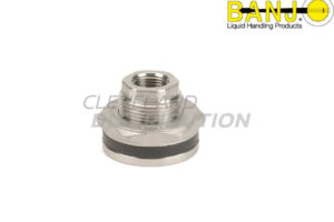 ½" Stainless Steel Bulkhead Tank Fitting with EPDM Gasket, banjo ibc tank accessories for agricultural sprayers