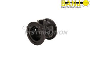 2" X 2" Full Port Flange X 3" Long With ½" Gauge Port, banjo manifold flange connections for agricultural sprayers