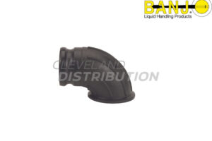 3" Flange X Male Adapter Sweep, banjo manifold flange connections for agricultural sprayers