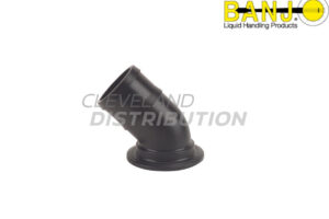 3" Flange X 3" 45° Hose Barb Elbow, banjo manifold flange connections for agricultural sprayers