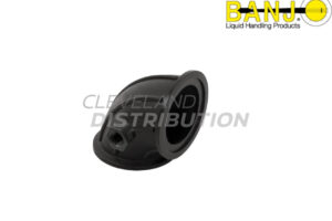 3" Flange X Flange Sweep With ¼" Gauge Port, banjo manifold flange connections for agricultural sprayers