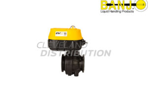 2" MEVX On/Off Standard Port Electric Valve, banjo manifold flange connections for agricultural sprayers