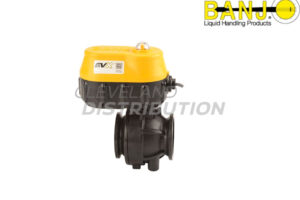 2" MEVX Full Port 4S 2W Regulating, banjo manifold flange connections for agricultural sprayers