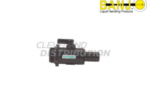 ¾" Hose Barb X 1" Male NPT Micro Valve