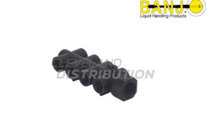 8 Station Manifold ¾" Inlet X ½" Outlet, ¼" Gauge Port