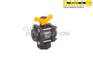 ¾" 3-Way Bottom Load Valve
