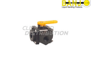 ¾" 3-Way Side Load Valve