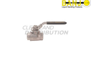 ¼" Stainless Steel Full Port Valve