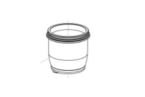 Filter Bowl for 333 Series, inline filters (323, 325, 327, 329, 333, 335 series) for agricultural sprayers