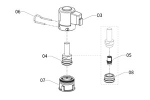 FLOWTRON FCV SOLENOID PILOT ASSEMBLY