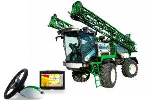 G7 Plus with Pilota Auto Steering Kit for Househam Air Ride, cleveland farm navigator for agricultural sprayers