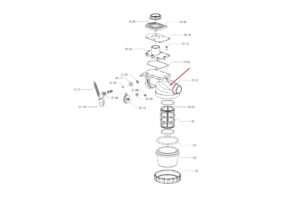 Filter Body for 318/320 Series, 318 filters for agricultural sprayers