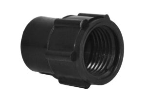 Adapter 11/16" Female UN x 1/4" Female NPT - Polypropylene