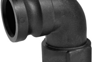 Cam Lock (AL) 90 Degree 1 1/2" Male Adapter x 1 1/2" Female NPT