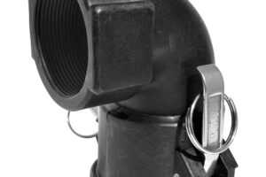 Cam Lock (DL) 90 Degree 1 1/2" Female Coupler x 1 1/2" Female NPT