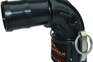 Sweep Elbow 2" Female Coupler x 2" Hose Barb