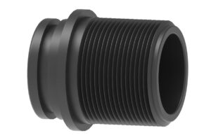 Coupling With Male Thread for Fly Nut