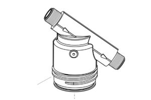 323 Irrigation Filter Body