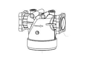Flanged Filter Body