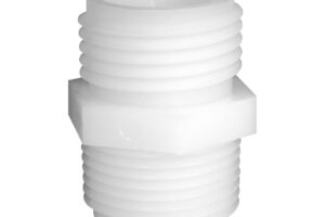 Adapter 3/4" Male Ght x 3/8" Male NPT - Nylon
