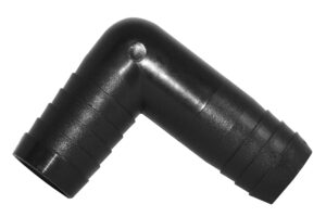 Elbow 1 1/4" Hose Barb x 1 1/4" Hose Barb - Polypropylene
