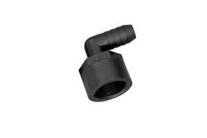 Elbow 3/4" Female NPT x 3/4" Hose Barb - Polypropylene