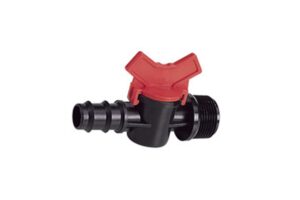 Mini valve threaded/indented, PN4 - Male