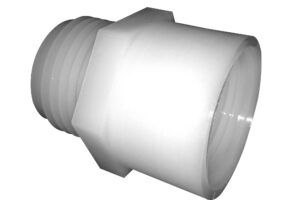Adapter 3/4" Male Ght x 1/2" Female NPT - Nylon