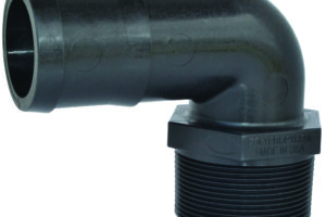 Elbow 3/8" Male NPT x 3/8" Hose Barb