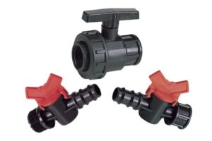 Irrigation ball valves