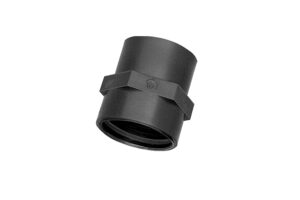 Coupling 3/4" Female Ght x 1/2" Female NPT - Polypropylene