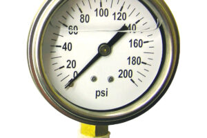 Liquid Filled Gauge 2 1/2" Dia 200 Psi