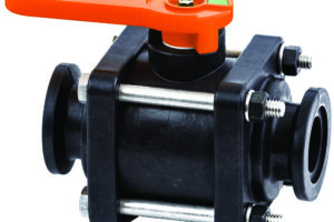 Ball Valve Full Port 1" Flange x 1" Flange